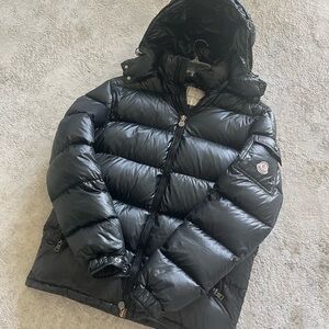 Moncler Charcoal Puffer Jacket